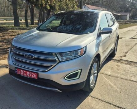 Серый Форд Эдж, объемом двигателя 2 л и пробегом 200 тыс. км за 14400 $, фото 1 на Automoto.ua