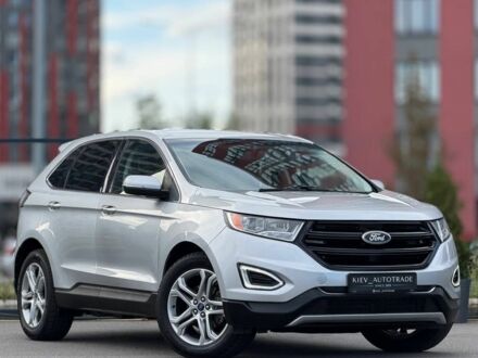 Сірий Форд Едж, об'ємом двигуна 2 л та пробігом 182 тис. км за 17684 $, фото 1 на Automoto.ua