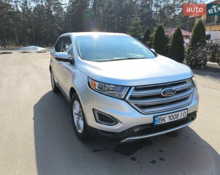 Серый Форд Эдж, объемом двигателя 2 л и пробегом 69 тыс. км за 17000 $, фото 1 на Automoto.ua