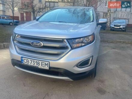 Сірий Форд Едж, об'ємом двигуна 2 л та пробігом 117 тис. км за 15200 $, фото 1 на Automoto.ua