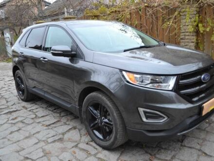 Сірий Форд Едж, об'ємом двигуна 2 л та пробігом 88 тис. км за 17900 $, фото 1 на Automoto.ua