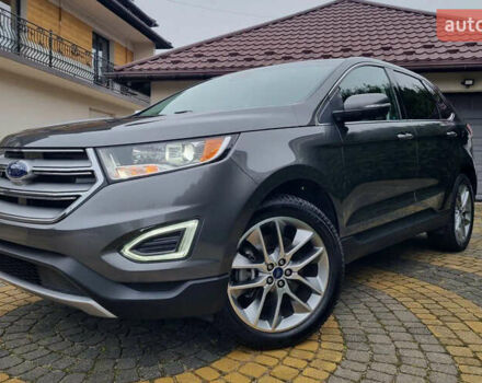 Серый Форд Эдж, объемом двигателя 2 л и пробегом 47 тыс. км за 13000 $, фото 1 на Automoto.ua