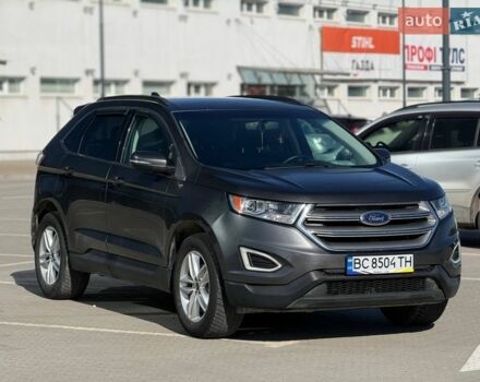 Серый Форд Эдж, объемом двигателя 2 л и пробегом 141 тыс. км за 14300 $, фото 1 на Automoto.ua