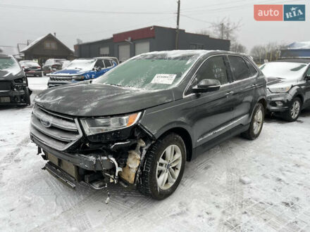 Серый Форд Эдж, объемом двигателя 2 л и пробегом 174 тыс. км за 12150 $, фото 1 на Automoto.ua