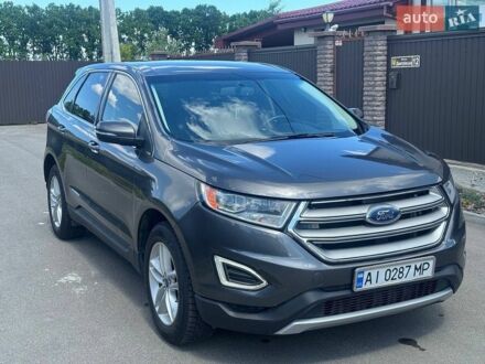 Сірий Форд Едж, об'ємом двигуна 2 л та пробігом 131 тис. км за 14700 $, фото 1 на Automoto.ua