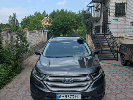 Форд Едж 2018 у Києві на Automoto.ua Сірий Форд Едж, об'ємом двигуна 2 л та пробігом 127 тис. км за 17500 $, фото 1 на Automoto.ua