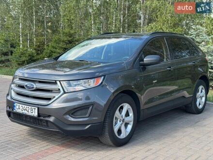 Сірий Форд Едж, об'ємом двигуна 2 л та пробігом 78 тис. км за 14500 $, фото 1 на Automoto.ua