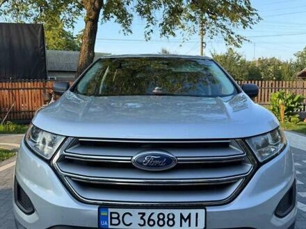 Серый Форд Эдж, объемом двигателя 2 л и пробегом 53 тыс. км за 15900 $, фото 1 на Automoto.ua