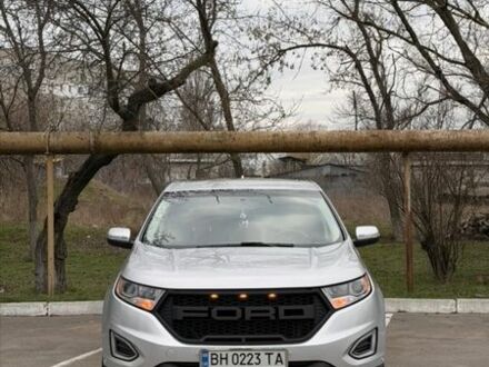 Серый Форд Эдж, объемом двигателя 2 л и пробегом 153 тыс. км за 21500 $, фото 1 на Automoto.ua