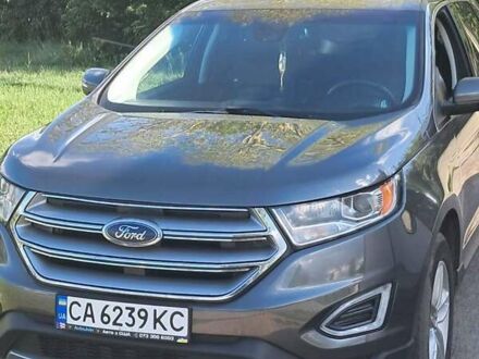 Форд Эдж 2018 в Черкассах на Automoto.ua Серый Форд Эдж, объемом двигателя 2 л и пробегом 155 тыс. км за 17700 $, фото 1 на Automoto.ua
