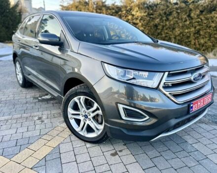 Серый Форд Эдж, объемом двигателя 2 л и пробегом 70 тыс. км за 16500 $, фото 1 на Automoto.ua