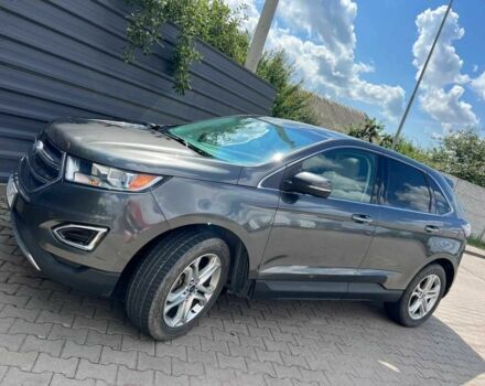 Сірий Форд Едж, об'ємом двигуна 2 л та пробігом 165 тис. км за 17450 $, фото 1 на Automoto.ua