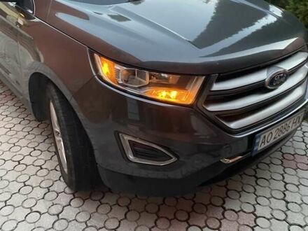 Сірий Форд Едж, об'ємом двигуна 2 л та пробігом 100 тис. км за 14900 $, фото 1 на Automoto.ua