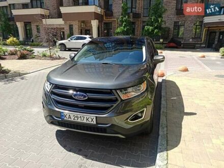 Форд Эдж 2018 в Киеве на Automoto.ua Серый Форд Эдж, объемом двигателя 2 л и пробегом 139 тыс. км за 17500 $, фото 1 на Automoto.ua