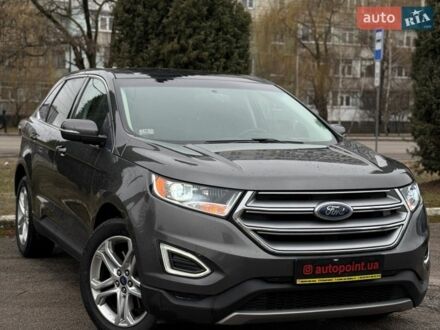 Сірий Форд Едж, об'ємом двигуна 2 л та пробігом 109 тис. км за 20500 $, фото 1 на Automoto.ua
