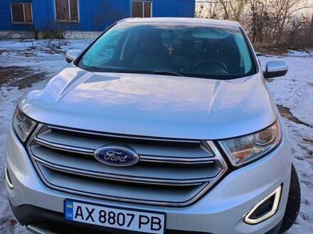 Серый Форд Эдж, объемом двигателя 2 л и пробегом 112 тыс. км за 17000 $, фото 1 на Automoto.ua