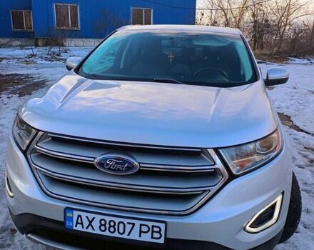 Серый Форд Эдж, объемом двигателя 2 л и пробегом 112 тыс. км за 17000 $, фото 1 на Automoto.ua