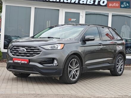 Сірий Форд Едж, об'ємом двигуна 2 л та пробігом 91 тис. км за 19000 $, фото 1 на Automoto.ua