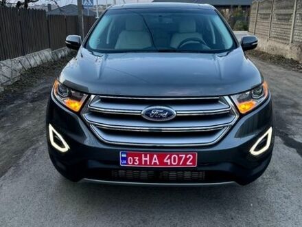 Сірий Форд Едж, об'ємом двигуна 2 л та пробігом 190 тис. км за 14200 $, фото 1 на Automoto.ua