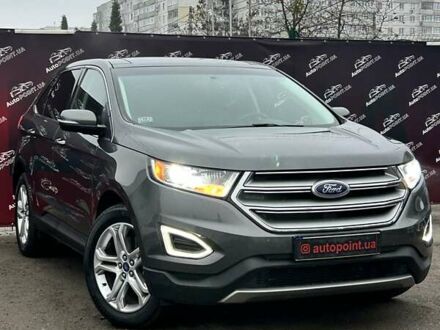 Сірий Форд Едж, об'ємом двигуна 2 л та пробігом 109 тис. км за 21000 $, фото 1 на Automoto.ua