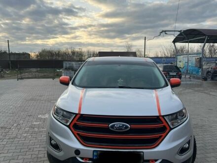 Серый Форд Эдж, объемом двигателя 2 л и пробегом 140 тыс. км за 16000 $, фото 1 на Automoto.ua