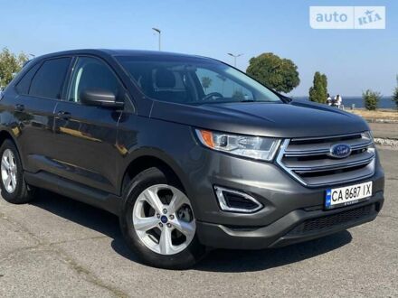 Форд Едж 2018 у Черкасах на Automoto.ua Сірий Форд Едж, об'ємом двигуна 2 л та пробігом 126 тис. км за 16500 $, фото 1 на Automoto.ua