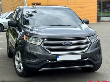 Сірий Форд Едж, об'ємом двигуна 2 л та пробігом 103 тис. км за 16500 $, фото 1 на Automoto.ua