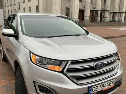 Сірий Форд Едж, об'ємом двигуна 2 л та пробігом 115 тис. км за 18900 $, фото 1 на Automoto.ua