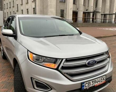 Сірий Форд Едж, об'ємом двигуна 2 л та пробігом 115 тис. км за 18900 $, фото 1 на Automoto.ua