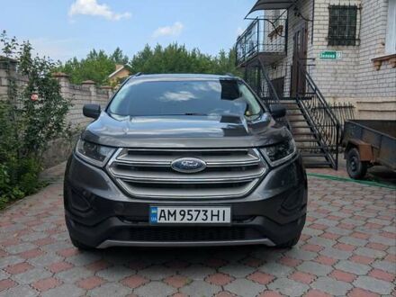 Форд Эдж 2018 в Житомире на Automoto.ua Серый Форд Эдж, объемом двигателя 2 л и пробегом 118 тыс. км за 17500 $, фото 1 на Automoto.ua