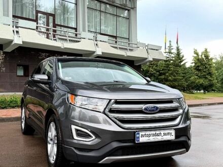 Сірий Форд Едж, об'ємом двигуна 2 л та пробігом 109 тис. км за 19300 $, фото 1 на Automoto.ua