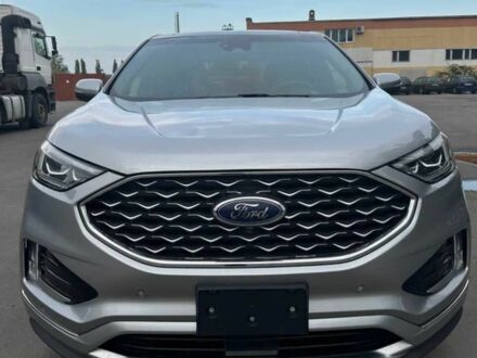 Серый Форд Эдж, объемом двигателя 2 л и пробегом 124 тыс. км за 15000 $, фото 1 на Automoto.ua