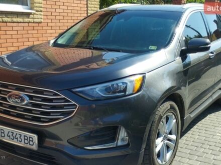 Сірий Форд Едж, об'ємом двигуна 2 л та пробігом 87 тис. км за 17700 $, фото 1 на Automoto.ua
