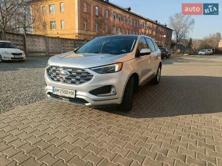 Форд Едж 2019 у Житомирі на Automoto.ua Сірий Форд Едж, об'ємом двигуна 2 л та пробігом 70 тис. км за 23000 $, фото 1 на Automoto.ua