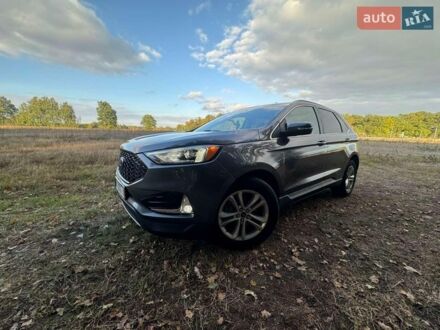 Серый Форд Эдж, объемом двигателя 2 л и пробегом 125 тыс. км за 17200 $, фото 1 на Automoto.ua