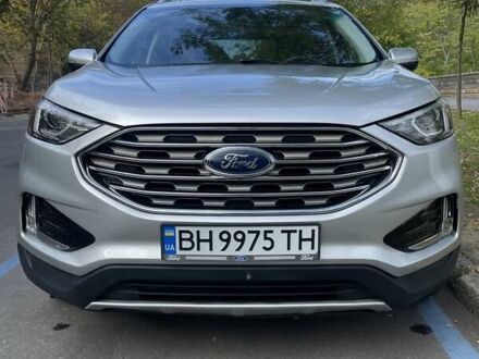 Серый Форд Эдж, объемом двигателя 2 л и пробегом 87 тыс. км за 17200 $, фото 1 на Automoto.ua