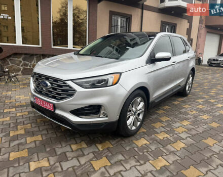 Серый Форд Эдж, объемом двигателя 2 л и пробегом 189 тыс. км за 17000 $, фото 1 на Automoto.ua