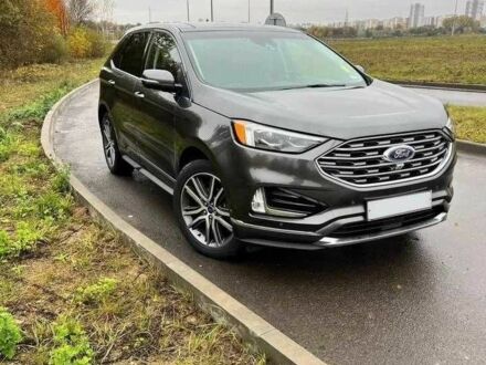 Сірий Форд Едж, об'ємом двигуна 2 л та пробігом 115 тис. км за 10000 $, фото 1 на Automoto.ua