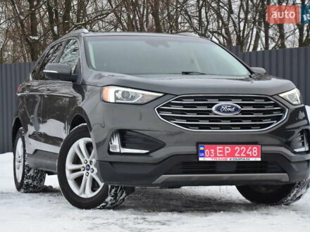 Серый Форд Эдж, объемом двигателя 2 л и пробегом 100 тыс. км за 15550 $, фото 1 на Automoto.ua