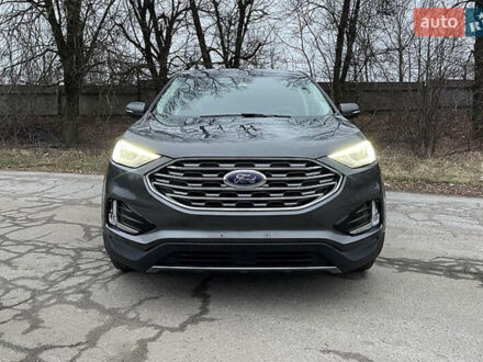 Серый Форд Эдж, объемом двигателя 2 л и пробегом 221 тыс. км за 17000 $, фото 1 на Automoto.ua