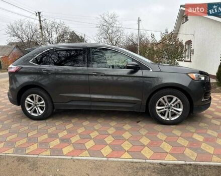 Серый Форд Эдж, объемом двигателя 2 л и пробегом 104 тыс. км за 18600 $, фото 1 на Automoto.ua