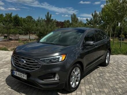 Серый Форд Эдж, объемом двигателя 2 л и пробегом 202 тыс. км за 13900 $, фото 1 на Automoto.ua