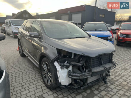 Серый Форд Эдж, объемом двигателя 2 л и пробегом 121 тыс. км за 14500 $, фото 1 на Automoto.ua