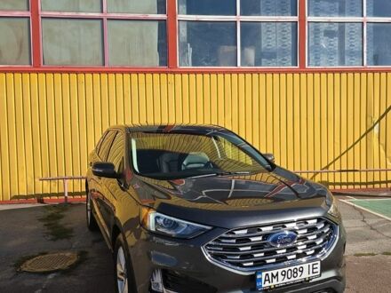 Сірий Форд Едж, об'ємом двигуна 2 л та пробігом 96 тис. км за 19300 $, фото 1 на Automoto.ua