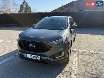 Сірий Форд Едж, об'ємом двигуна 2 л та пробігом 81 тис. км за 18500 $, фото 1 на Automoto.ua