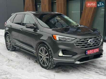 Серый Форд Эдж, объемом двигателя 2 л и пробегом 170 тыс. км за 19000 $, фото 1 на Automoto.ua