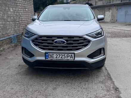 Серый Форд Эдж, объемом двигателя 2 л и пробегом 53 тыс. км за 21500 $, фото 1 на Automoto.ua