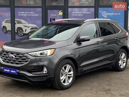 Серый Форд Эдж, объемом двигателя 2 л и пробегом 79 тыс. км за 23500 $, фото 1 на Automoto.ua