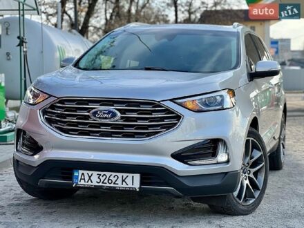 Сірий Форд Едж, об'ємом двигуна 2 л та пробігом 95 тис. км за 18900 $, фото 1 на Automoto.ua