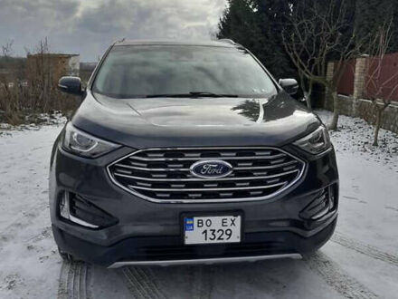 Серый Форд Эдж, объемом двигателя 2 л и пробегом 97 тыс. км за 18300 $, фото 1 на Automoto.ua